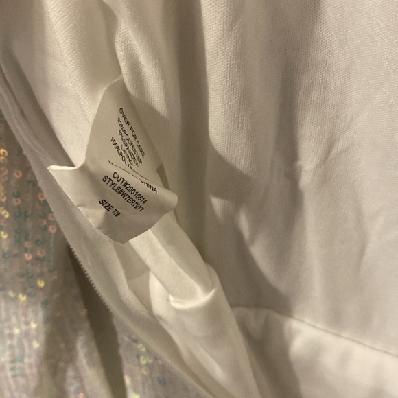 Windsor Ivory/White Sequined minidress - Picture 6 of 6